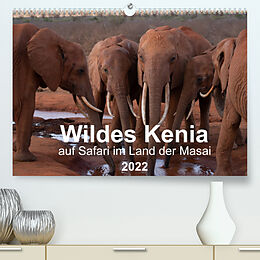 Kalender Wildes Kenia - auf Safari im Land der Massai (Premium, hochwertiger DIN A2 Wandkalender 2022, Kunstdruck in Hochglanz) von Maximilian Schurig
