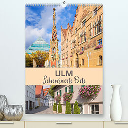 Kalender ULM Sehenswerte Orte (Premium, hochwertiger DIN A2 Wandkalender 2022, Kunstdruck in Hochglanz) von Melanie Viola