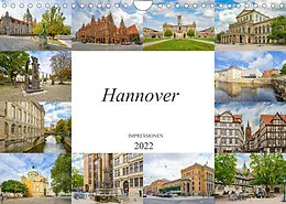 Kalender Hannover Stadtansichten (Wandkalender 2022 DIN A4 quer) von Dirk Meutzner