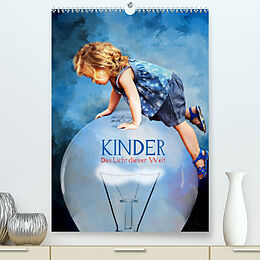 Kalender Kinder - Das Licht dieser Welt (Premium, hochwertiger DIN A2 Wandkalender 2022, Kunstdruck in Hochglanz) von Harald Fischer