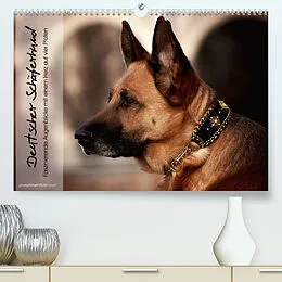 Kalender Deutscher Schäferhund  Faszinierende Augenblicke mit einem Herz auf vier Pfoten (Premium, hochwertiger DIN A2 Wandkalender 2022, Kunstdruck in Hochglanz) von photoARTwithHEART