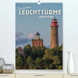 Kalender Die schönsten Leuchttürme - Deutsche Ostsee (Premium, hochwertiger DIN A2 Wandkalender 2022, Kunstdruck in Hochglanz) von Karl H. Warkentin