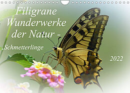 Kalender Schmetterlinge - Filigrane Wunderwerke der Natur (Wandkalender 2022 DIN A4 quer) von Claudia Kleemann
