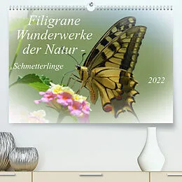 Kalender Schmetterlinge - Filigrane Wunderwerke der Natur (Premium, hochwertiger DIN A2 Wandkalender 2022, Kunstdruck in Hochglanz) von Claudia Kleemann