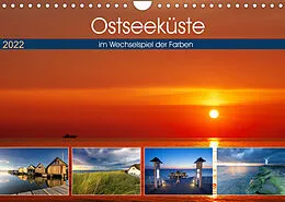 Kalender Ostseeküste - im Wechselspiel der Farben (Wandkalender 2022 DIN A4 quer) von Tilo Grellmann