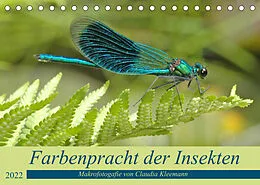 Kalender Farbenpracht der Insekten (Tischkalender 2022 DIN A5 quer) von Claudia Kleemann