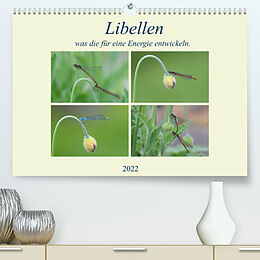 Kalender Libellen, was die für eine Energie entwickeln. (Premium, hochwertiger DIN A2 Wandkalender 2022, Kunstdruck in Hochglanz) von Rufotos