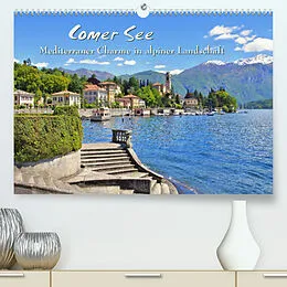 Kalender Comer See - Mediterraner Charme in alpiner Landschaft (Premium, hochwertiger DIN A2 Wandkalender 2022, Kunstdruck in Hochglanz) von LianeM