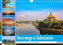 Kalender Unterwegs in Südostasien (Wandkalender 2022 DIN A4 quer) von Klaus Eppele