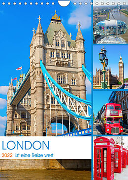 Kalender London ist eine Reise wert (Wandkalender 2022 DIN A4 hoch) von Christian Müller
