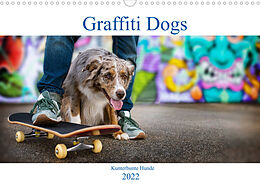 Kalender Graffiti Dogs (Wandkalender 2022 DIN A3 quer) von Judith Dzierzawa / DoraZett