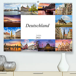 Kalender Deutschland Ansichten (Premium, hochwertiger DIN A2 Wandkalender 2022, Kunstdruck in Hochglanz) von Dirk Meutzner
