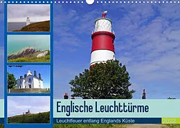 Kalender Englische Leuchttürme - Leuchtfeuer entlang Englands Küste (Wandkalender 2022 DIN A3 quer) von Babett Paul - Babett's Bildergalerie