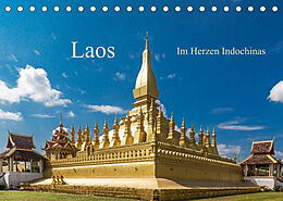 Kalender Laos - Im Herzen Indochinas (Tischkalender 2022 DIN A5 quer) von Harry Müller