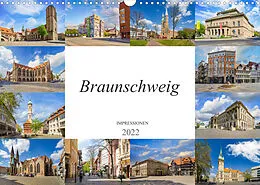 Kalender Braunschweig Impressionen (Wandkalender 2022 DIN A3 quer) von Dirk Meutzner