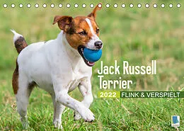 Kalender Jack Russell Terrier: flink und verspielt (Tischkalender 2022 DIN A5 quer) von CALVENDO