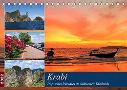 Kalender Krabi - Tropisches Paradies im Südwesten Thailands (Tischkalender 2022 DIN A5 quer) von Martin Gillner