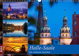 Kalender Halle-Saale - Die schönsten Ansichten (Wandkalender 2022 DIN A3 quer) von Martin Wasilewski