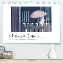 Kalender vintage japan (Premium, hochwertiger DIN A2 Wandkalender 2022, Kunstdruck in Hochglanz) von Madlien Schimke