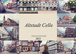 Kalender Altstadt Celle (Tischkalender 2022 DIN A5 quer) von Magik Artist Design, Steffen Gierok