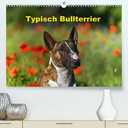 Kalender Typisch Bullterrier (Premium, hochwertiger DIN A2 Wandkalender 2022, Kunstdruck in Hochglanz) von Yvonne Janetzek