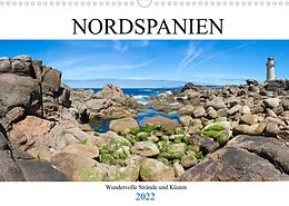 Kalender Nordspanien - Wundervolle Strände und Küsten (Wandkalender 2022 DIN A3 quer) von pixs:sell