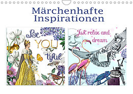 Kalender Märchenhafte Inspirationen (Wandkalender 2022 DIN A4 quer) von Christine B-B Müller