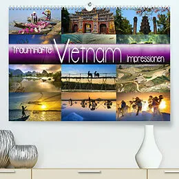 Kalender Traumhafte Vietnam Impressionen (Premium, hochwertiger DIN A2 Wandkalender 2022, Kunstdruck in Hochglanz) von Renate Utz