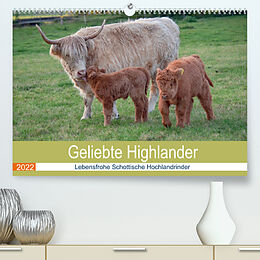 Kalender Geliebte Highlander (Premium, hochwertiger DIN A2 Wandkalender 2022, Kunstdruck in Hochglanz) von Marion Sixt