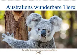 Kalender Australiens wunderbare Tiere (Wandkalender 2022 DIN A2 quer) von Jiri Viehmann