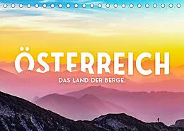 Kalender Österreich - Das Land der Berge. (Tischkalender 2022 DIN A5 quer) von SF