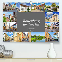 Kalender Rottenburg am Neckar Impressionen (Premium, hochwertiger DIN A2 Wandkalender 2022, Kunstdruck in Hochglanz) von Dirk Meutzner
