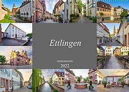 Kalender Ettlingen Impressionen (Wandkalender 2022 DIN A2 quer) von Dirk Meutzner