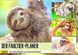 Kalender Der Faultier-Planer für mehr Ruhe und Gemütlichkeit! (Wandkalender 2022 DIN A2 quer) von Rose Hurley