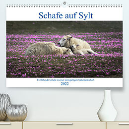 Kalender Schafe auf Sylt (Premium, hochwertiger DIN A2 Wandkalender 2022, Kunstdruck in Hochglanz) von Bodo Balzer