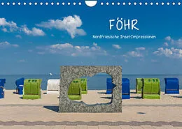 Kalender Föhr - Nordfriesische Insel Impressionen (Wandkalender 2022 DIN A4 quer) von Sandra Simone Flach