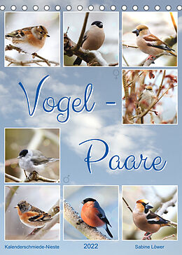 Kalender Vogel-Paare (Tischkalender 2022 DIN A5 hoch) von Sabine Löwer