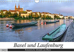 Kalender Basel und Laufenburg - Romantische Altstädte am Rhein (Wandkalender 2022 DIN A4 quer) von Sandra Schänzer