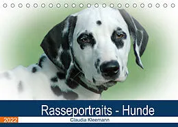 Kalender Rasseportraits - Hunde (Tischkalender 2022 DIN A5 quer) von Claudia Kleemann