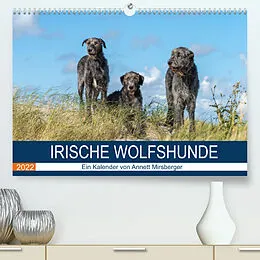Kalender Irische Wolfshunde (Premium, hochwertiger DIN A2 Wandkalender 2022, Kunstdruck in Hochglanz) von Annett Mirsberger