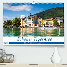 Kalender Schöner Tegernsee (Premium, hochwertiger DIN A2 Wandkalender 2022, Kunstdruck in Hochglanz) von Manuela Falke