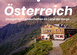Kalender Österreich - Einzigartige Landschaften im Land der Berge. (Wandkalender 2022 DIN A3 quer) von Benjamin Lederer