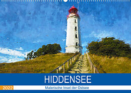 Kalender Hiddensee - Malerische Insel der Ostsee (Wandkalender 2022 DIN A2 quer) von Anja Frost