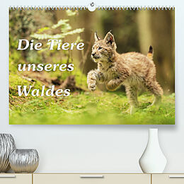 Kalender Die Tiere unseres Waldes (Premium, hochwertiger DIN A2 Wandkalender 2022, Kunstdruck in Hochglanz) von Gunter Kirsch
