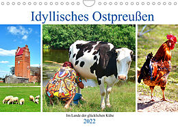 Kalender Idyllisches Ostpreußen - Wo Kühe noch per Hand gemolken werden (Wandkalender 2022 DIN A4 quer) von Henning von Löwis of Menar