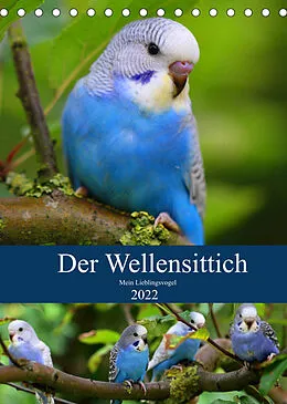 Kalender Der Wellensittich - Mein Lieblingsvogel (Tischkalender 2022 DIN A5 hoch) von Björn Bergmann