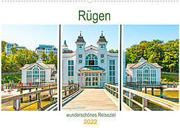 Kalender Rügen - wunderschönes Reiseziel (Wandkalender 2022 DIN A2 quer) von Nina Schwarze