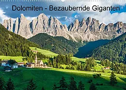 Kalender Dolomiten - Bezaubernde Giganten (Wandkalender 2022 DIN A2 quer) von Sascha Ferrari