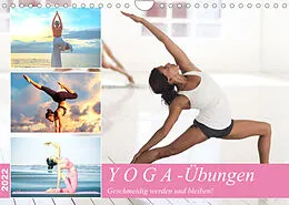 Kalender Yoga-Übungen. Geschmeidig werden und bleiben! (Wandkalender 2022 DIN A4 quer) von Rose Hurley