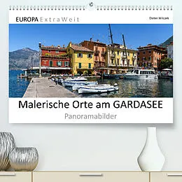 Kalender Malerische Orte am GARDASEE - Panoramabilder (Premium, hochwertiger DIN A2 Wandkalender 2022, Kunstdruck in Hochglanz) von Dieter Wilczek